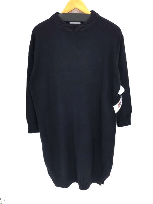 AZUL by moussy(アズールバイマウジー) SLIT KNIT LONG ONEPIECE レディース  M