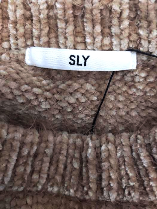 SLY(スライ) COLOR SHAGGY MG TOPS レディース  FREE