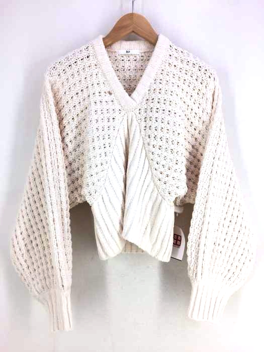 SLY(スライ) DOLMAN V/N MG TOPS レディース  2