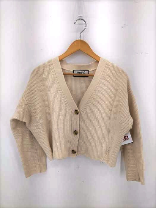 ROPE(ロペ) カシミヤ混 クロップ ニット レディース JPN：38