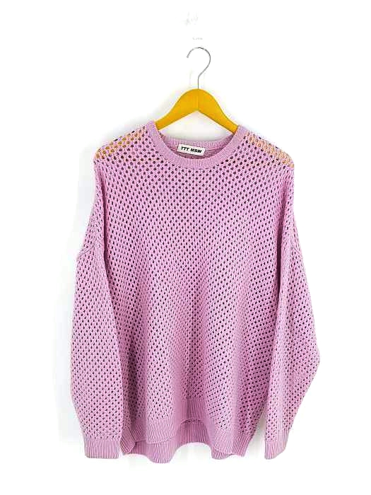 ティーモダンストリートウエア TTT_MSW 21AW Wool Pullover Knit メンズ FREE