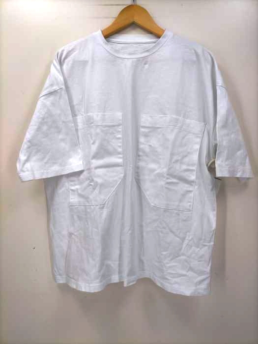スーパーサンクス SUPERTHANKS フロントWポケット ビッグシルエットTシャツ メンズ JPN：L