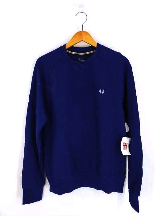 フレッドペリー FRED PERRY Loopback Crew Sweat メンズ import：M