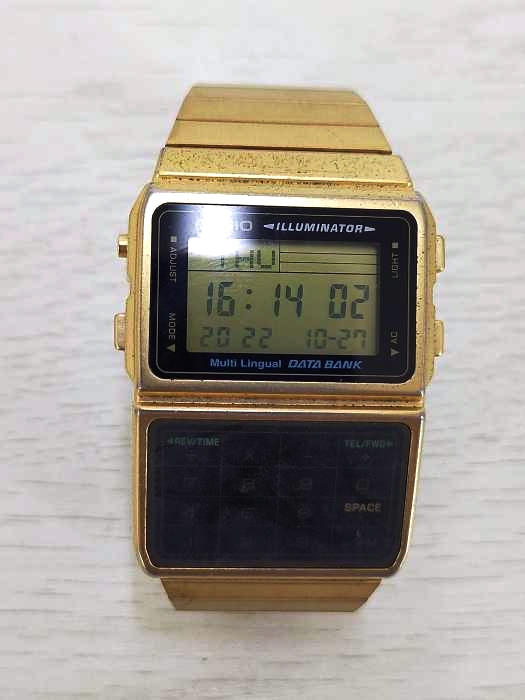 カシオ CASIO DATA BANK カシオ データバンク メンズ 表記無