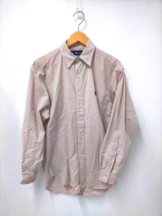 ラルフローレン RALPH LAUREN BLAKE スモールポニー刺繍チェック柄BDシャツ メンズ import：S
