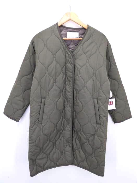 ユナイテッドアローズグリーンレーベルリラクシング UNITED ARROWS green label relaxing キルティングライナージャケット レディース JPN：38
