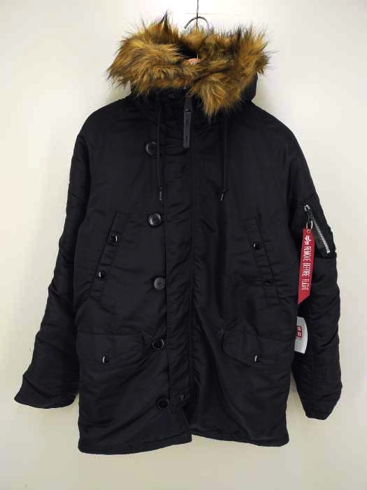 アルファインダストリーズ ALPHA INDUSTRIES N-3B フライトジャケット メンズ JPN：L