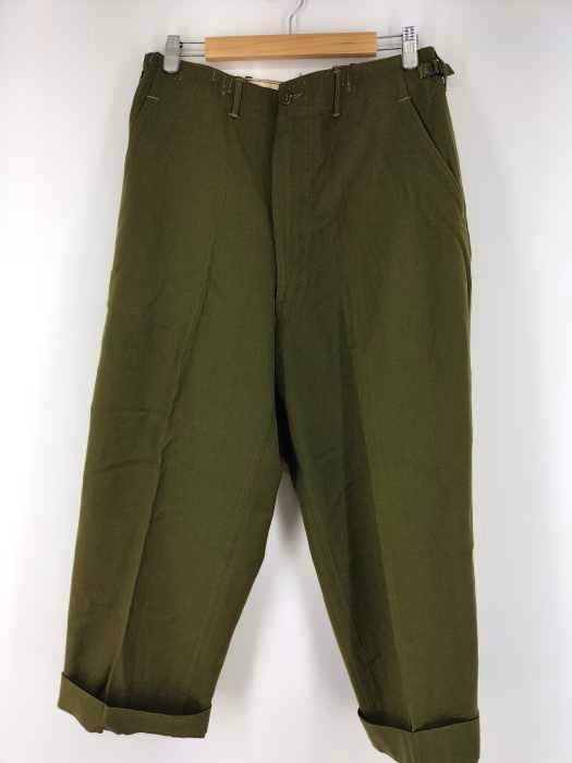 ユーエスアーミー US ARMY 50S conmar ジッパー M-51 ウールトラウザー 18-oz メンズ  M/R