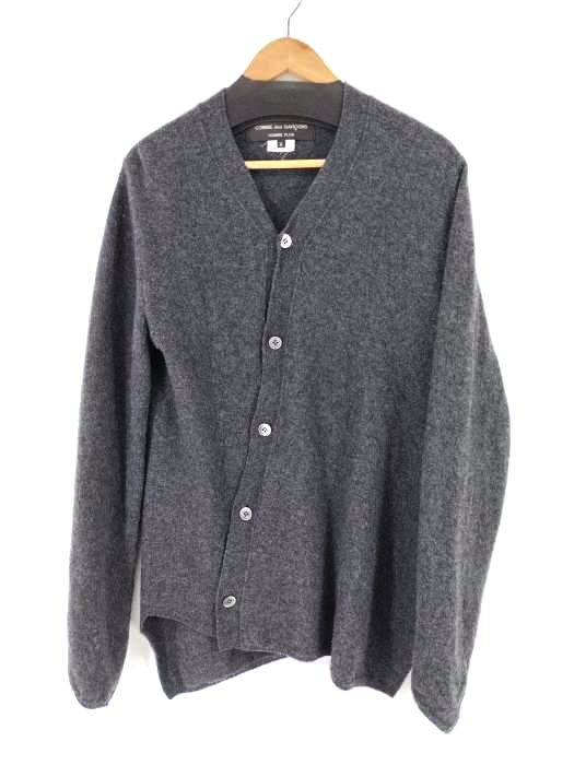 コムデギャルソンオムプリュス COMME des GARCONS HOMME PLUS AD2014 ねじれウールカーディガン メンズ  M