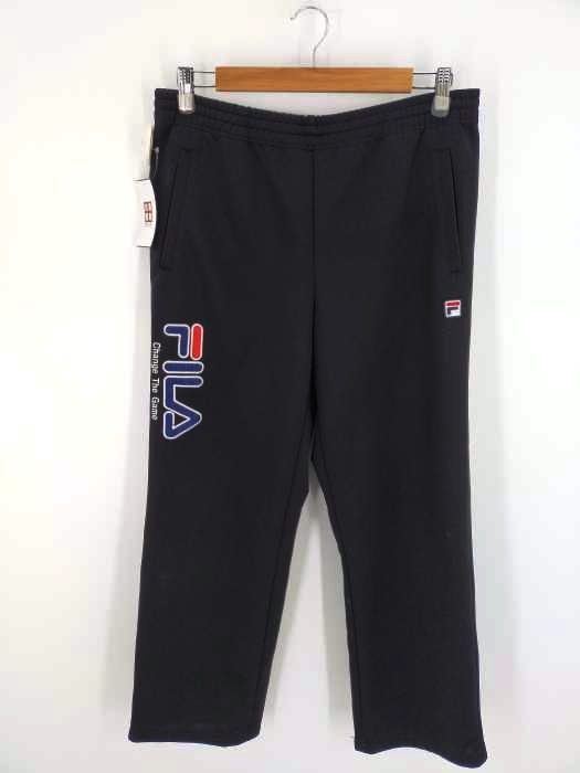 フィラ FILA 旧タグ ロゴ刺繍トラックパンツ メンズ 表記無