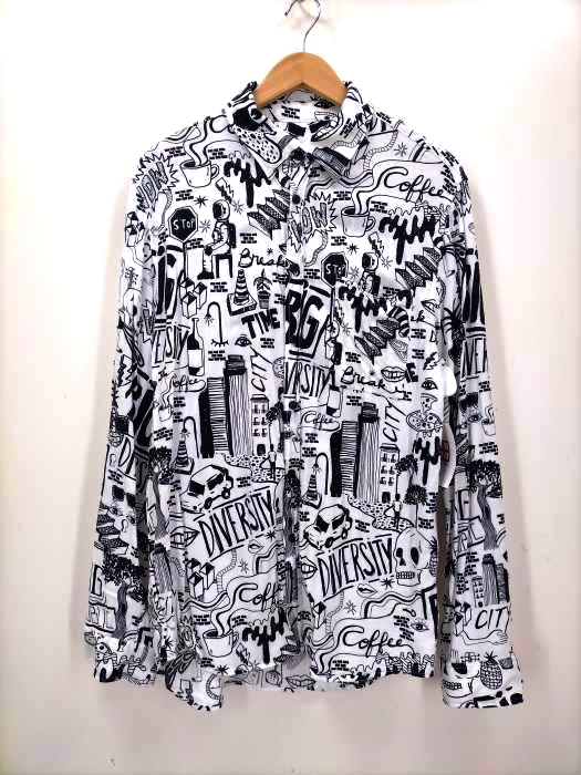 ザラ ZARA RELAXED FITシャツ メンズ  XL