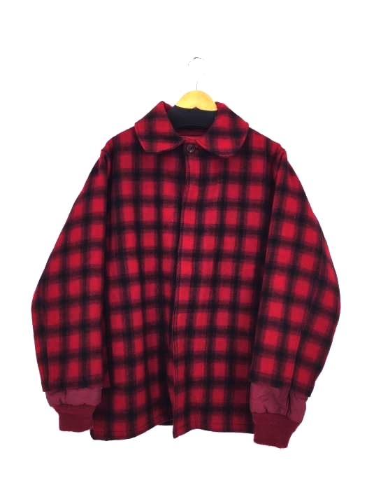 ウールリッチ WOOLRICH 70s 白タグ ライナー付き 比翼ボタン マッキーノジャケット メンズ US：40