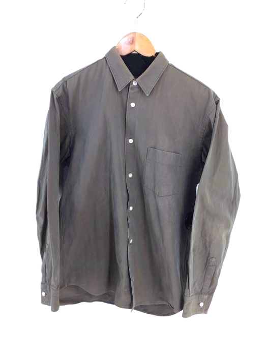 COMME des GARCONS SHIRT(コムデギャルソンシャツ) S21 13SS 玉虫色ヘビーコットンシャツ メンズ JPN：S