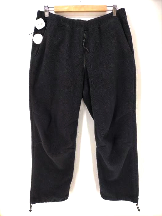 USED古着(ユーズドフルギ) SUPPLY Fleece Pants Black メンズ 表記無