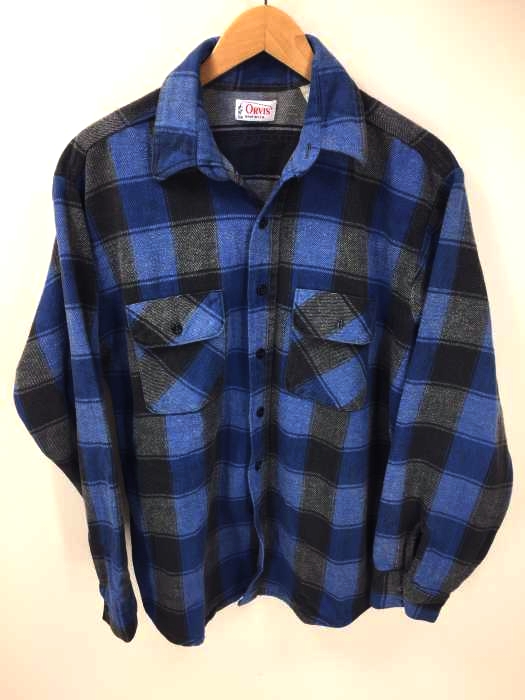 ORVIS(オービス) 80s USA製 チェックボタンダウンシャツ メンズ JPN：L