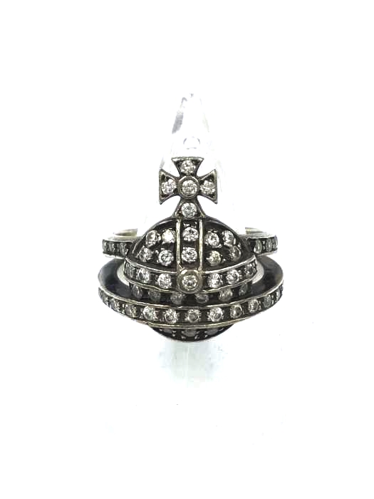 Vivienne Westwood(ヴィヴィアンウエストウッド) SILVER925 オーブリング ストーン レディース 15号