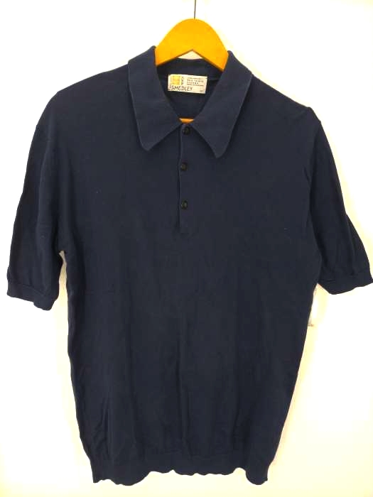 JOHN SMEDLEY(ジョンスメドレー) 英国製 SEA ISLAND COTTON S/S シーアイランドコットン ポロシャツ メンズ JPN：42