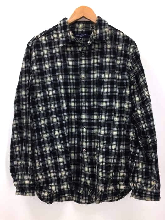 COMME des GARCONS HOMME(コムデギャルソンオム) AD2007 ウールネルシャツ メンズ  S