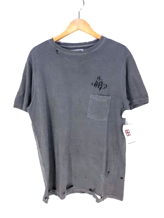 CHORD NUMBER EIGHT(コードナンバーエイト) ダメージ加工ポケットTシャツ  メンズ JPN：L
