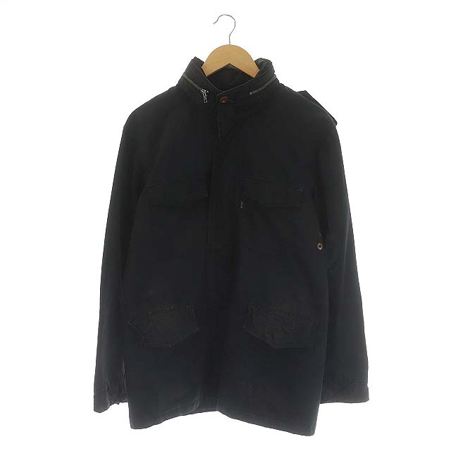 ポールスミスジーンズ Paul Smith JEANS ジャケット ジップアップ フード L 黒 ブラック /MF メンズ  L