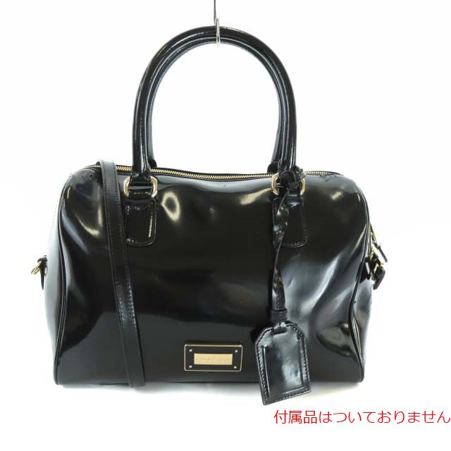 EMPORIO ARMANI(エンポリオアルマーニ) ボストンバッグ ショルダーバッグ ハンドバッグ 2way エナメル レディース  サイズ表記なし