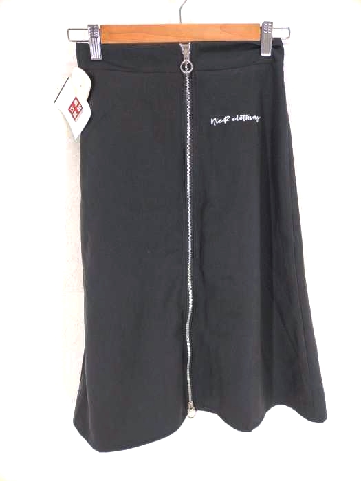 NieR CLOTHING(ニーア クロージング) フロントジップスカート レディース FREE
