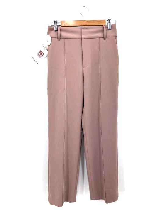 UNITED ARROWS green label relaxing(ユナイテッドアローズグリーンレーベルリラクシング) ダブルクロスハイウエストストレートパンツ レディース JPN：38