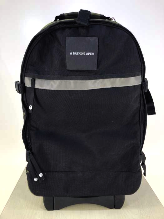 アベイシングエイプ A BATHING APE 1ST CAMO REFLECTIVE TRAVEL LUGGAGE CARRYCASE メンズ  無