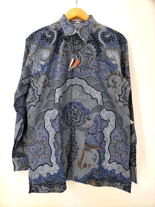 USED古着(ユーズドフルギ) Batic Keris 総柄コットンシャツ メンズ  16