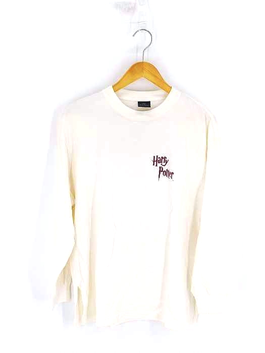 GU(ジーユー) ムービー キャラクター バックプリント L/S Tee メンズ  L