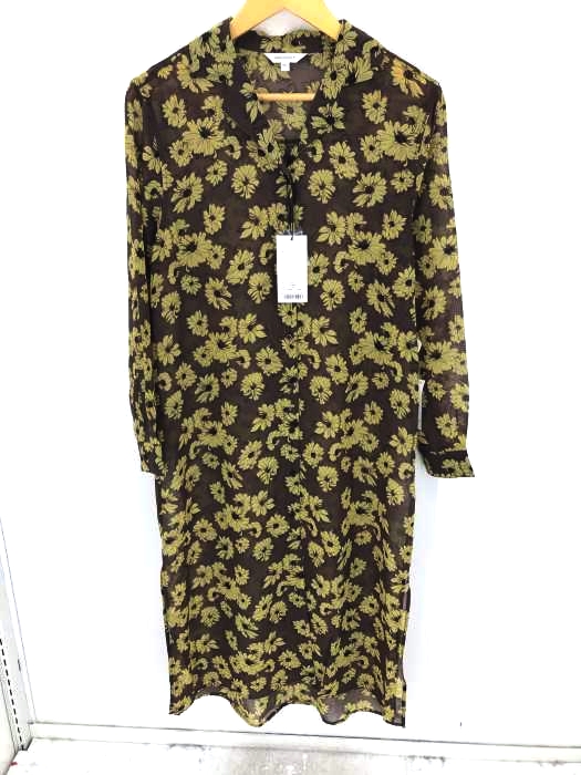 moussy(マウジー) FLORAL SHEER LONG SHIRT レディース  FREE