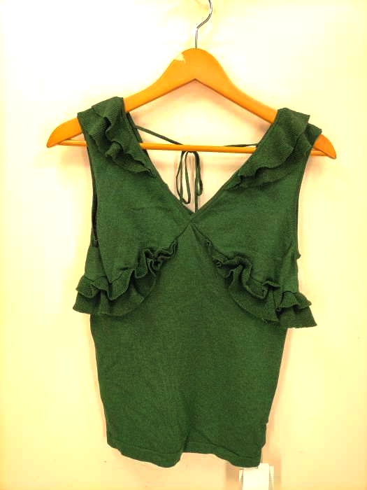 SLY(スライ) SPARKLE FRILLY HG N/S TOPS レディース  FREE