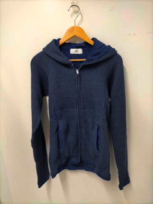 AZUL by moussy(アズールバイマウジー) HEAVY WAFFLE ZIP PARKA メンズ  S