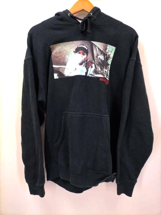 DEADLINE EAZY.E フォトプリントプルオーバーパーカー メンズ JPN：M