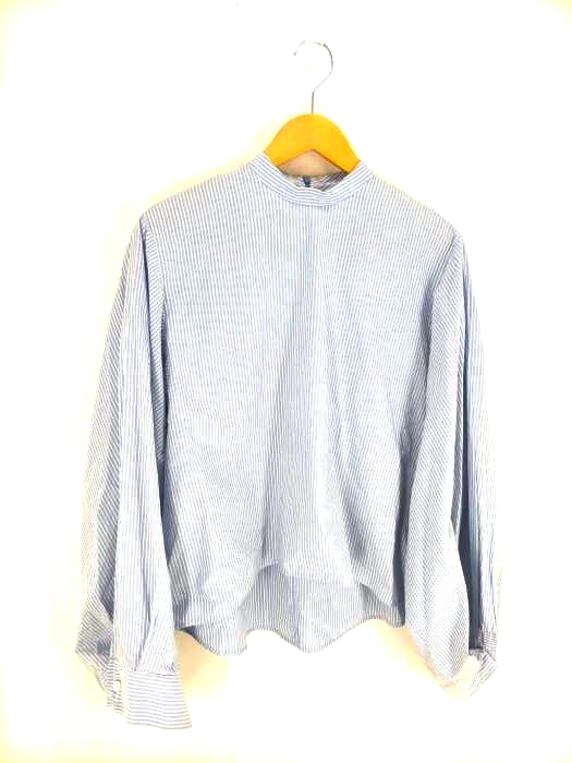 MM6 Maison Margiela(エムエムシックス メゾンマルジェラ) 19SS ストライプボリュームスリーブシャツ レディース  38