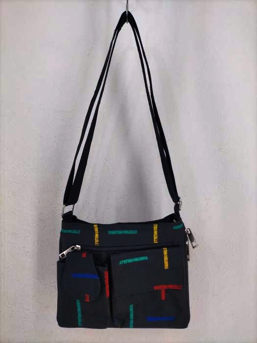 USED古着(ユーズドフルギ) VALENTINO MILELLY ロゴ刺繍ショルダーバッグ メンズ 表記無