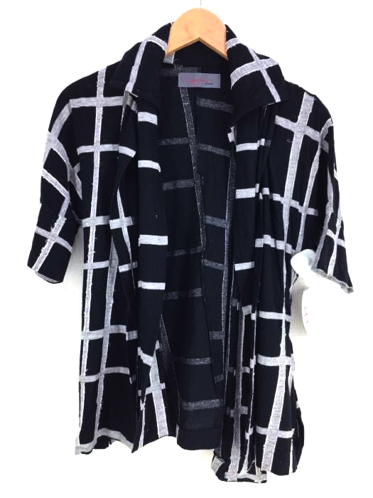 YOHJI YAMAMOTO NOIR(ヨウジヤマモトプリュスノアール) 変形半袖シャツ レディース  2