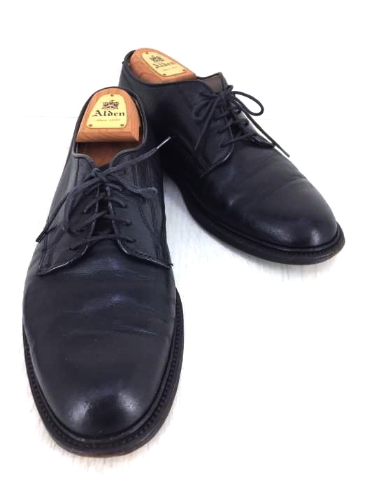 ALDEN(オールデン) コードバン プレーントゥ レザーシューズ メンズ  9D