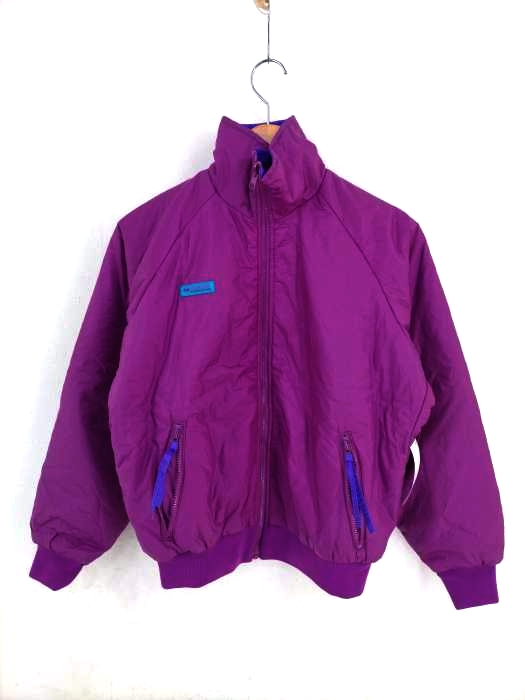 Columbia(コロンビア) 90~00S リバーシブルナイロン中綿ブルゾン レディース JPN：M