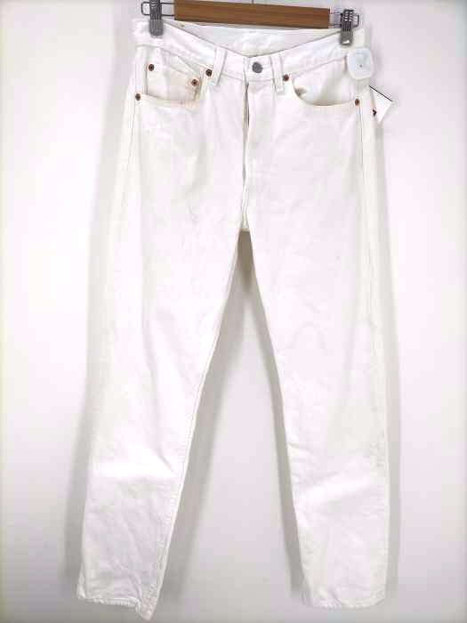 Levis(リーバイス) USA製 ボタン裏532 501ボタンフライ ホワイトデニムパンツ メンズ  W31 L34