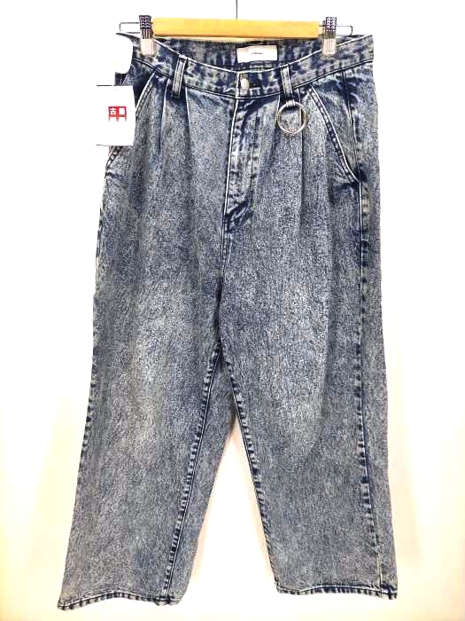 ADRER(アドラー) ヴィンテージメイクワイドテーパードデニム メンズ  M