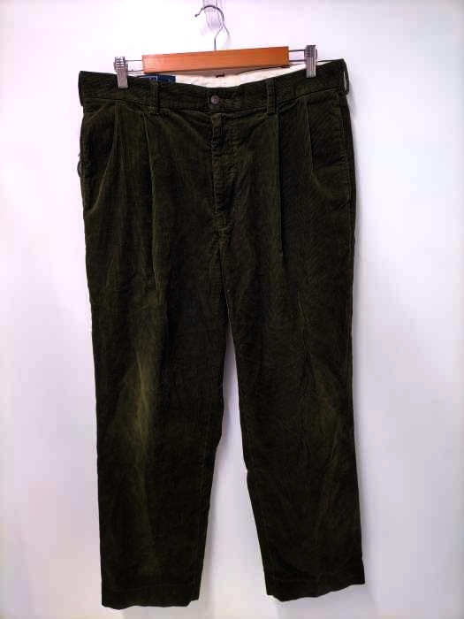 ポロバイラルフローレン Polo by RALPH LAUREN HAMMOND PANT 90s 2タックコーデュロイパンツ メンズ  35/32