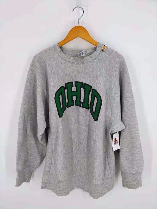 チャンピオン Champion トリコタグ OHIO アーチロゴ カレッジ リバースウィーブ スウェット メンズ JPN：XL