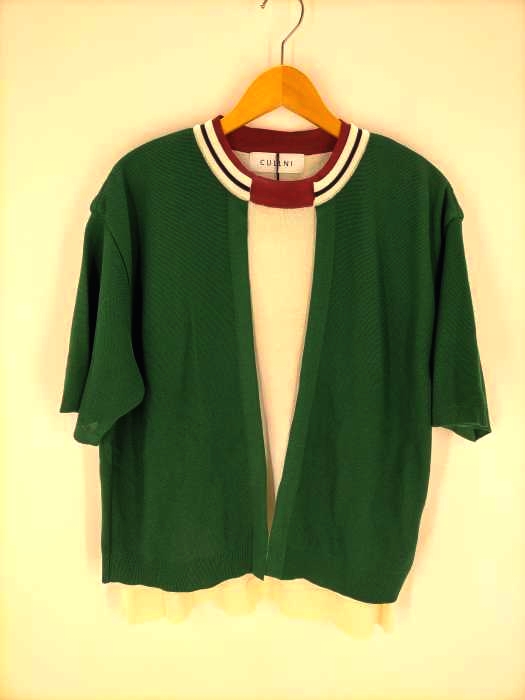 クルニ CULLNI 22SS レイヤードラインニットS/S メンズ JPN：2