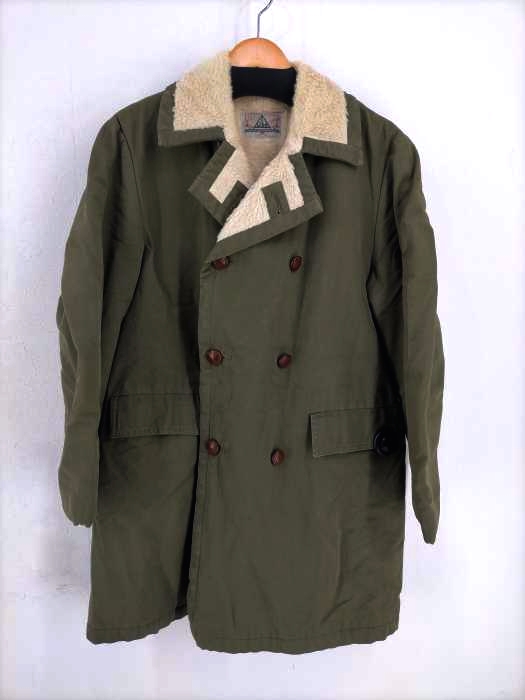 ユーズドフルギ USED古着 LIBO 50S~70S バスケットボタン 裏地ボア パイロットコート メンズ EUR：48