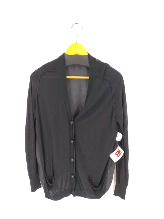 アクネ Acne バックシースルー レーヨンシルクカーディガン レディース import：S