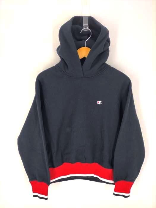 チャンピオン Champion REVERSE WEAVE  フーデッドラグランスリーブスウェットシャツ レディース JPN：M