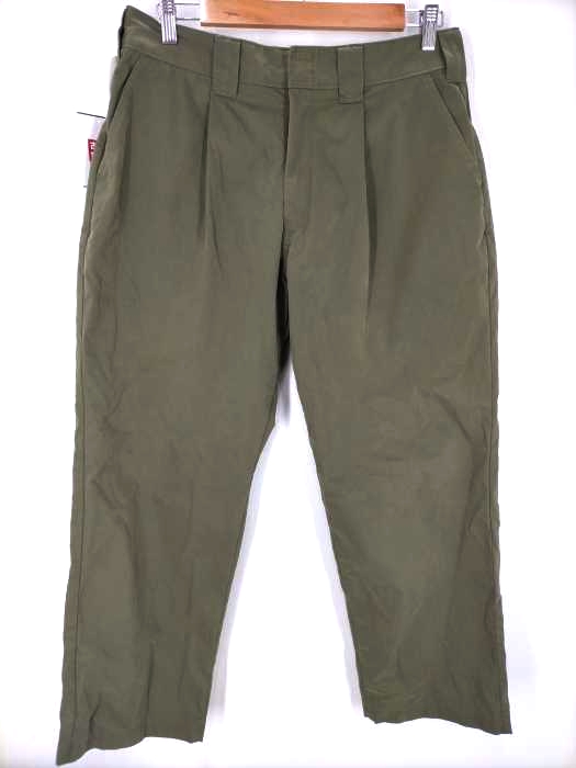 ユナイテッドアローズグリーンレーベルリラクシング UNITED ARROWS green label relaxing ワイドタックパンツ メンズ  34