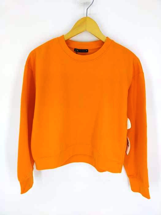 ザラ ZARA ショート丈スウェット レディース import：M