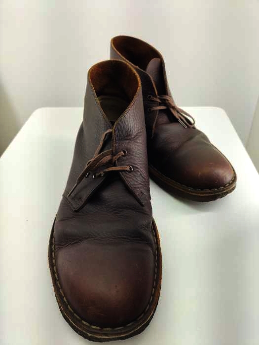 クラークスオリジナル CLARKS ORIGINALS レザー チャッカブーツ クレープソール メンズ  10 1/2